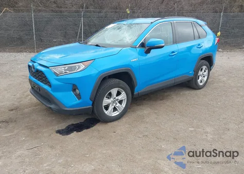 2020 Toyota Rav4 Hybrid Xle z USA, uszkodzony, nr VIN 2T3RWRFV2LW077305